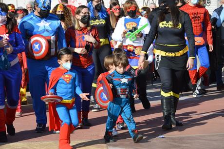 Carnaval Infantil de Ponferrada, los más peques inundan la calle de color y buen humor 14
