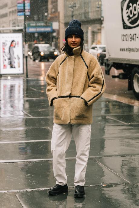 Street Style from New York Fashion Week Day 2 - Collage Vintage