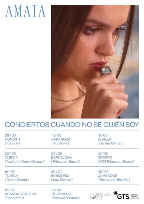 Amaia anuncia nueva gira de conciertos para 2022