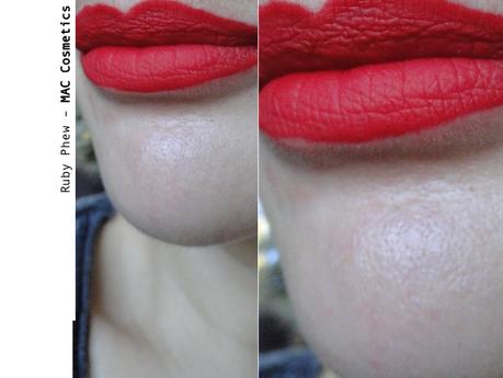 Ruby Woo y Ruby Phew, rojos icónicos de MAC.