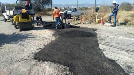 Obras Públicas finalizó bacheo emergente en 13 calles de SLP