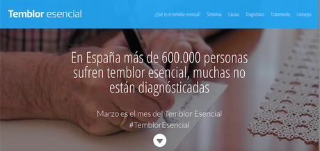 Palex lanza la primera web en español dedicada exclusivamente al temblor esencial