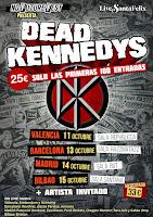 Conciertos en España de Dead Keneddys en 2022