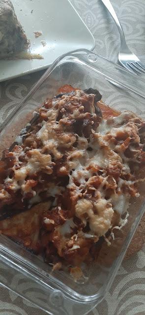 BERENJENAS RELLENAS DE VERDURA