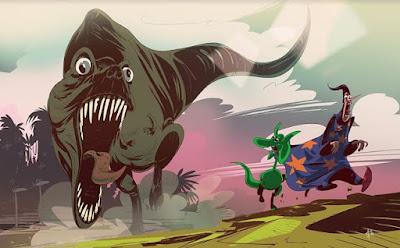 Tadeusz Baranowski: Diplodocus con orejas