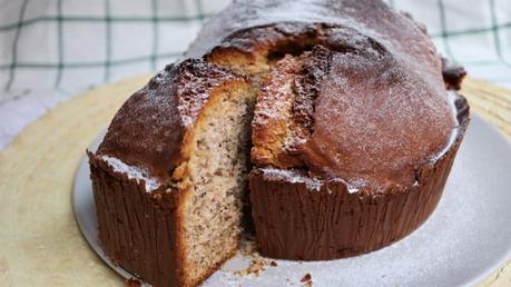 Como hacer con Thermomix un bizcocho de leche condensada con nueces