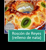 ROSCÓN DE REYES RELLENO DE NATA VEGETAL