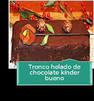 TRONCO HELADO DE CHOCOLATE KINDER BUENO