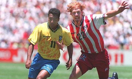 La Brasil de USA 94, la más «europea» de la historia La Brasil de USA 94
