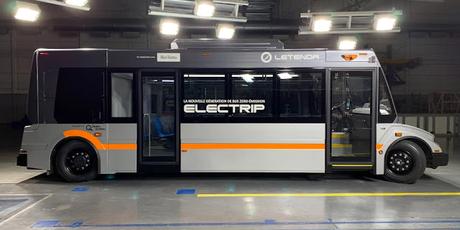 Bus eléctrico que transitará los duros inviernos de Canadá.