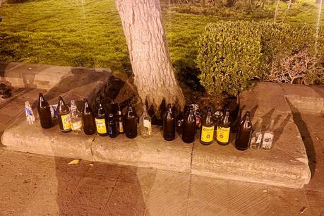 Los detienen por echar caguama  y traer “mota” en Jardín de Tequis