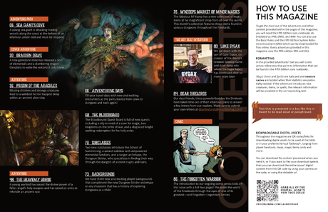 Crucible Magazine Issue #000 de The DM Tool Chest, listo para descargar