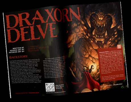 Crucible Magazine Issue #000 de The DM Tool Chest, listo para descargar