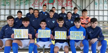El fútbol Base berciano dice NO A LA GUERRA durante los partidos del fin de semana 61