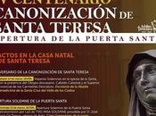 Actos Casa Natal santa Teresa Centenario Canonización