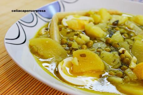 PATATAS EN SALSA VERDE