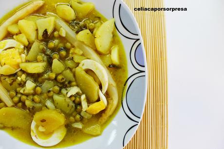 PATATAS EN SALSA VERDE PATATAS EN SALSA VERDE