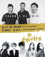 Yogures de Coco y The Grooves en Sala el Sol
