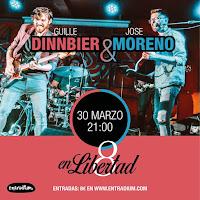 Concierto de Guille Dinnbier & José Moreno en Libertad 8