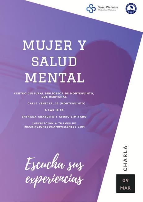 Charla Mujer y Salud Mental: «Escucha sus experiencias» – Samu Wellness Miguel de Mañara