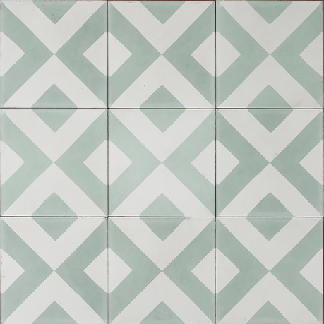 Suelos de baldosa hidráulica, cómo combinarlos y dónde comprarlos Suelos de baldosa hidráulica geométricos modernos