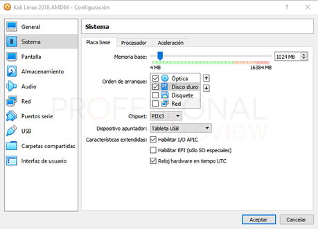 Instalar Kali Linux en VirtualBox paso 04