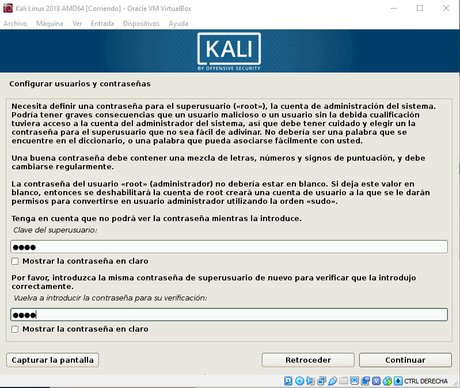 Instalar Kali Linux en VirtualBox paso 12