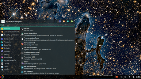 MilagrOS  3.0: Una Distro Lista Para Usar.