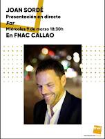 Showcase de Joan Sordé en Fnac Callao