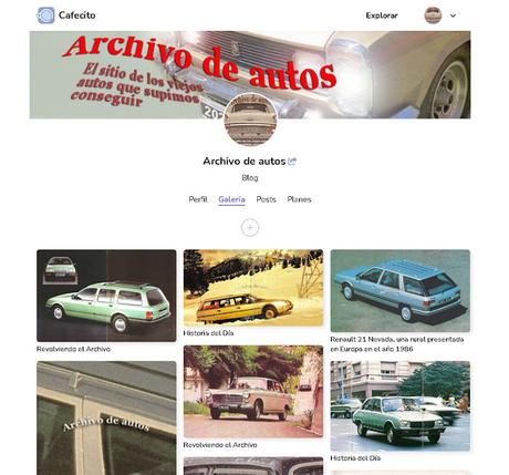 Hoy se cumplen once años de la creación de Archivo de autos Hoy se cumplen once años de la creación de Archivo de autos