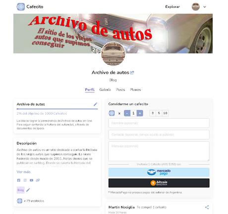 Hoy se cumplen once años de la creación de Archivo de autos