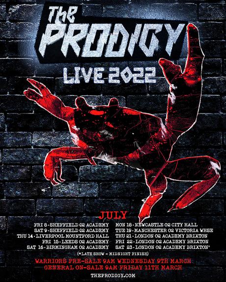 The Prodigy: primera gira de conciertos tres años después de la muerte de Keith Flint