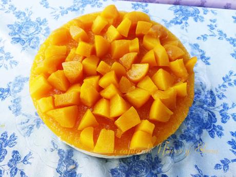 Tarta de melocotón