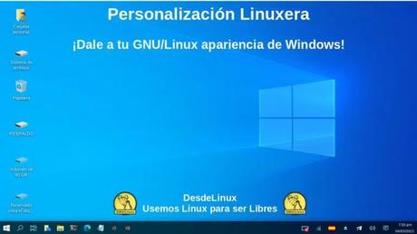 Personalización Linuxera: ¡Dale a tu GNU/Linux apariencia de Windows!