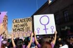(Galería) #8M En San Luis Potosí: En contra de feminicidios, acosos e impunidad