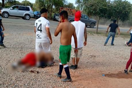 Futbol llanero termina en riña rumbo a Cerro de San Pedro