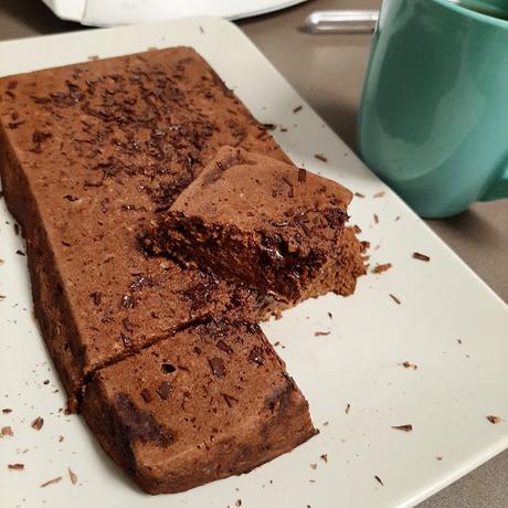 BROWNIE DE CALABAZA EN MICRO