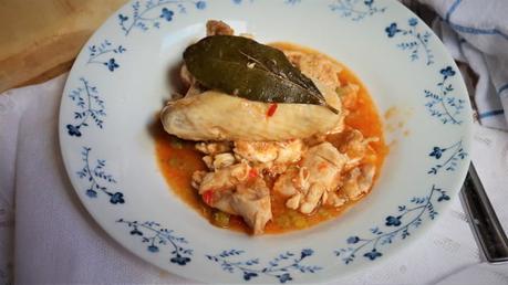 Cómo hacer con Thermomix muslos de pollo a la jardinera