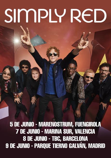 Simply Red: conciertos en España en 2022