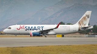 Jetsmart y su Sexto Airbus A320 en Argentina