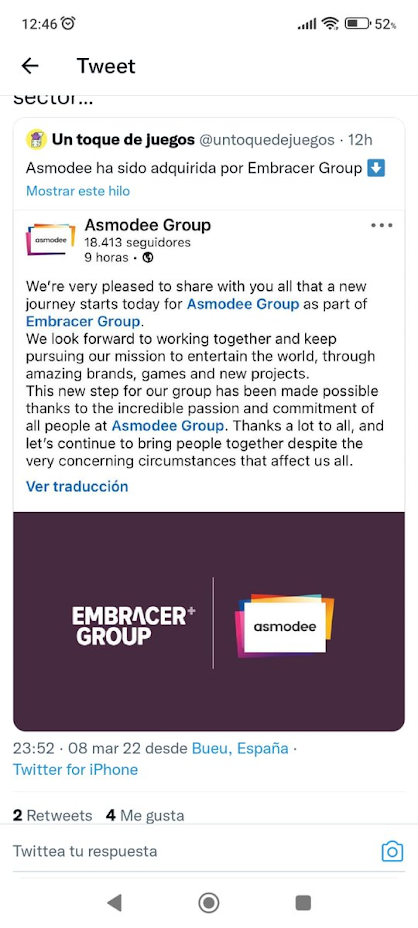 Embracer Group se hace con Asmodee