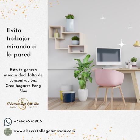 No trabajes mirando la pared