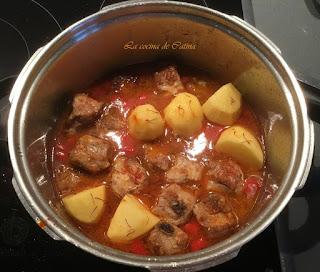 Costillas con patatas Costillas con patatas