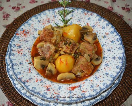 Costillas con patatas