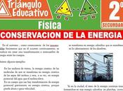 Conservación Energía para Segundo Secundaria