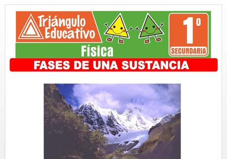 Fases de una Sustancia para Primero de Secundaria Fases de una Sustancia para Primero de Secundaria