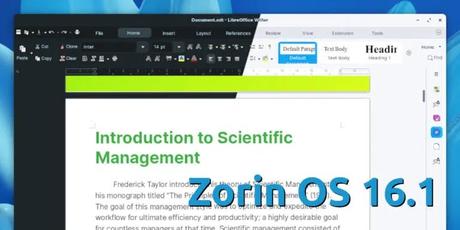 Zorin OS 16.1 ya disponible con LibreOffice 7.3 y soporte de hardware mejorado Zorin OS 16.1 ya disponible con LibreOffice 7.3 y soporte de hardware mejorado