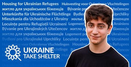 El adolescente que rechazó 8 millones de dólares por una web sobre el COVID crea ahora un 'Airbnb para refugiados' ucranianos