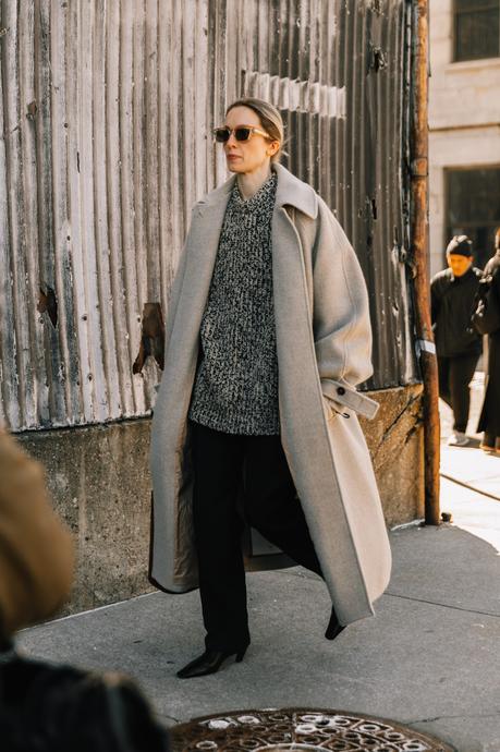 New York Fashion Week February 22 Street Style - Collage Vintage