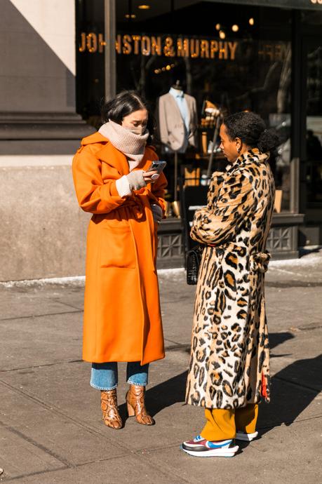 New York Fashion Week February 22 Street Style - Collage Vintage